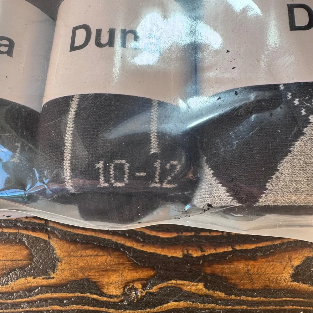 Duna Dress Socks Men Size 10-13 Black Grey NEW 4 Pack Argyle Striped Cotton Mix